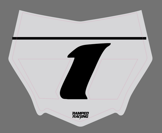 Grey Motocutz Vented Plate